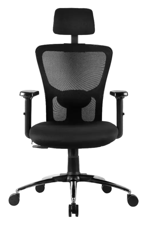 Flex Pro Office Chair with 3D Adjustable Headrest | 2D Adjustable Soft Armest